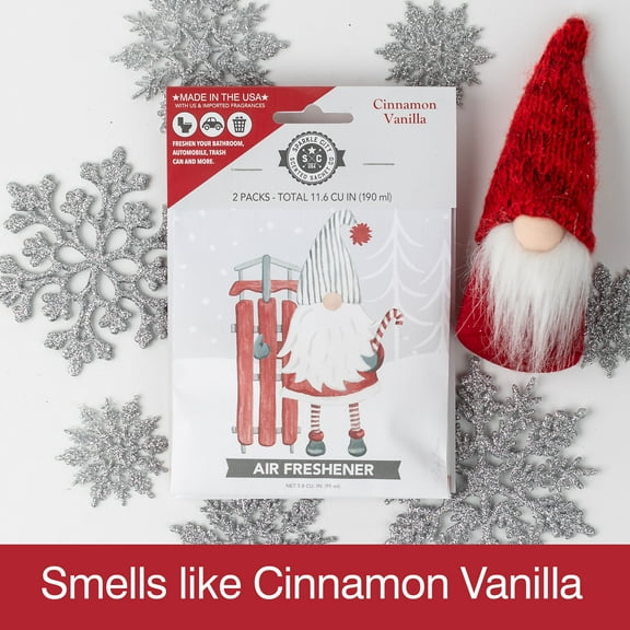 Sparkle City Cmas Gnome Scented Sachets