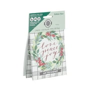Sparkle City Scented Sachet 2 Pack, Love Peace Joy Wreath