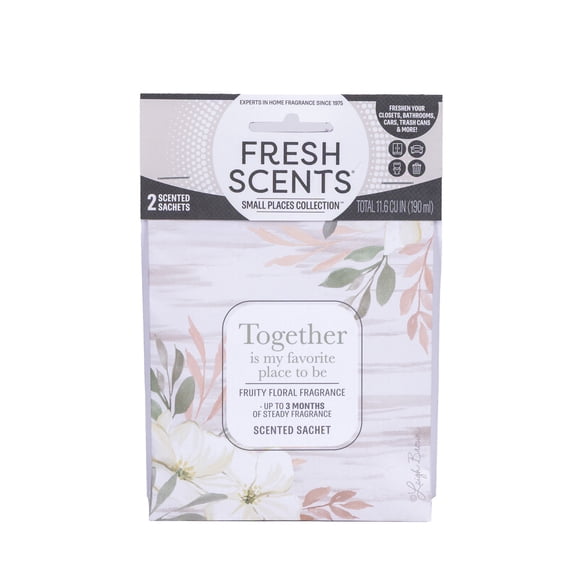 Together - Fresh Scents 2 Pack scented sachet - Small Places Collection