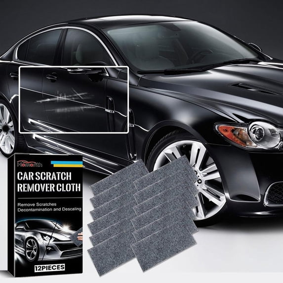 Sparkle Cloth for Car Scratches, Nano Magic Cloth, Sparkle Cloth Scratch Remover Easily Repair Scratches Paint Residues Water Spots Remover