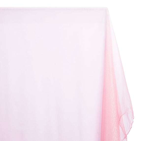 Sparkle Crystal Sheer Organza Fabric Shiny for Fashion, Crafts, Decorations 60 (Pink)