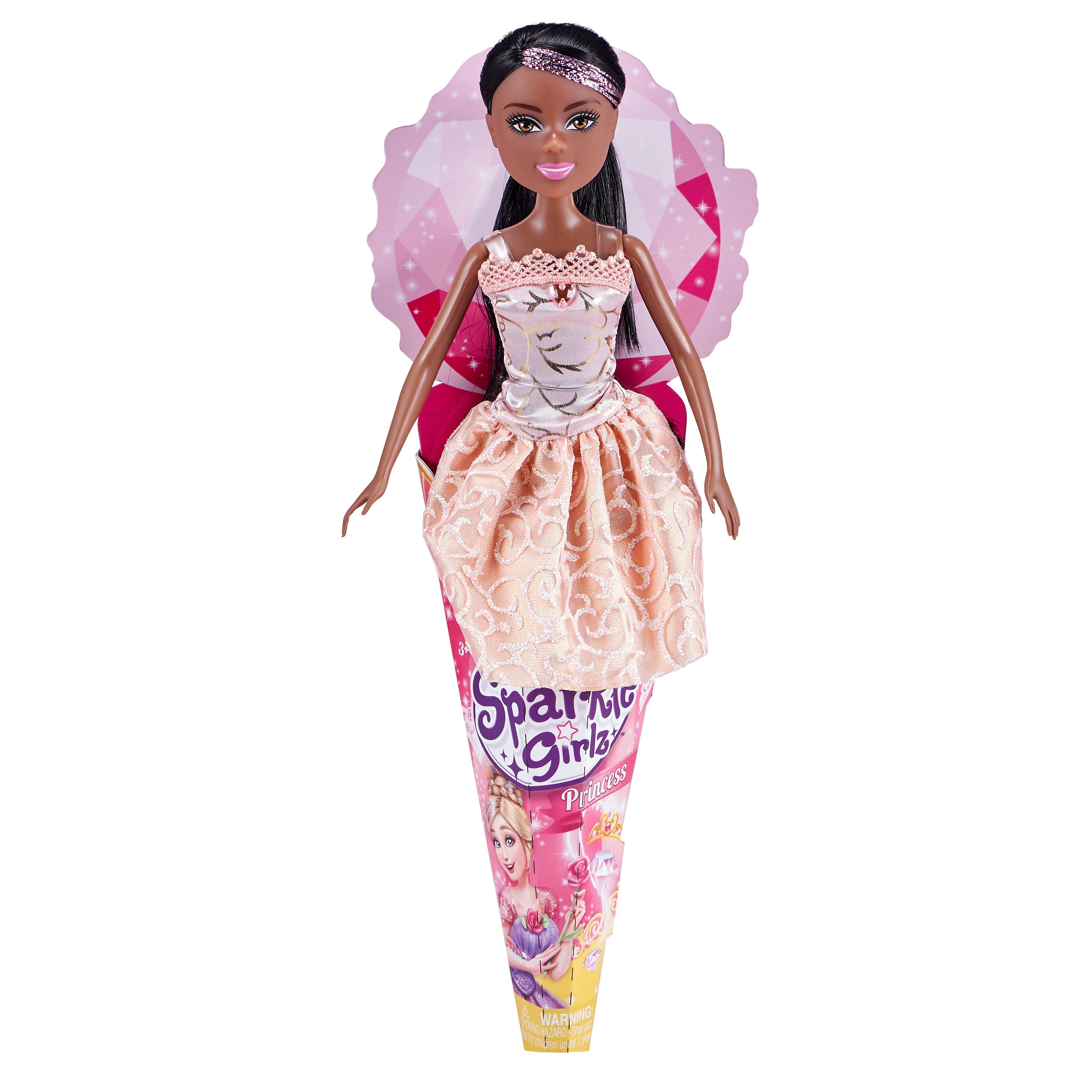 Sparkle Girlz Doll With Dress Up Caucasian mermaid