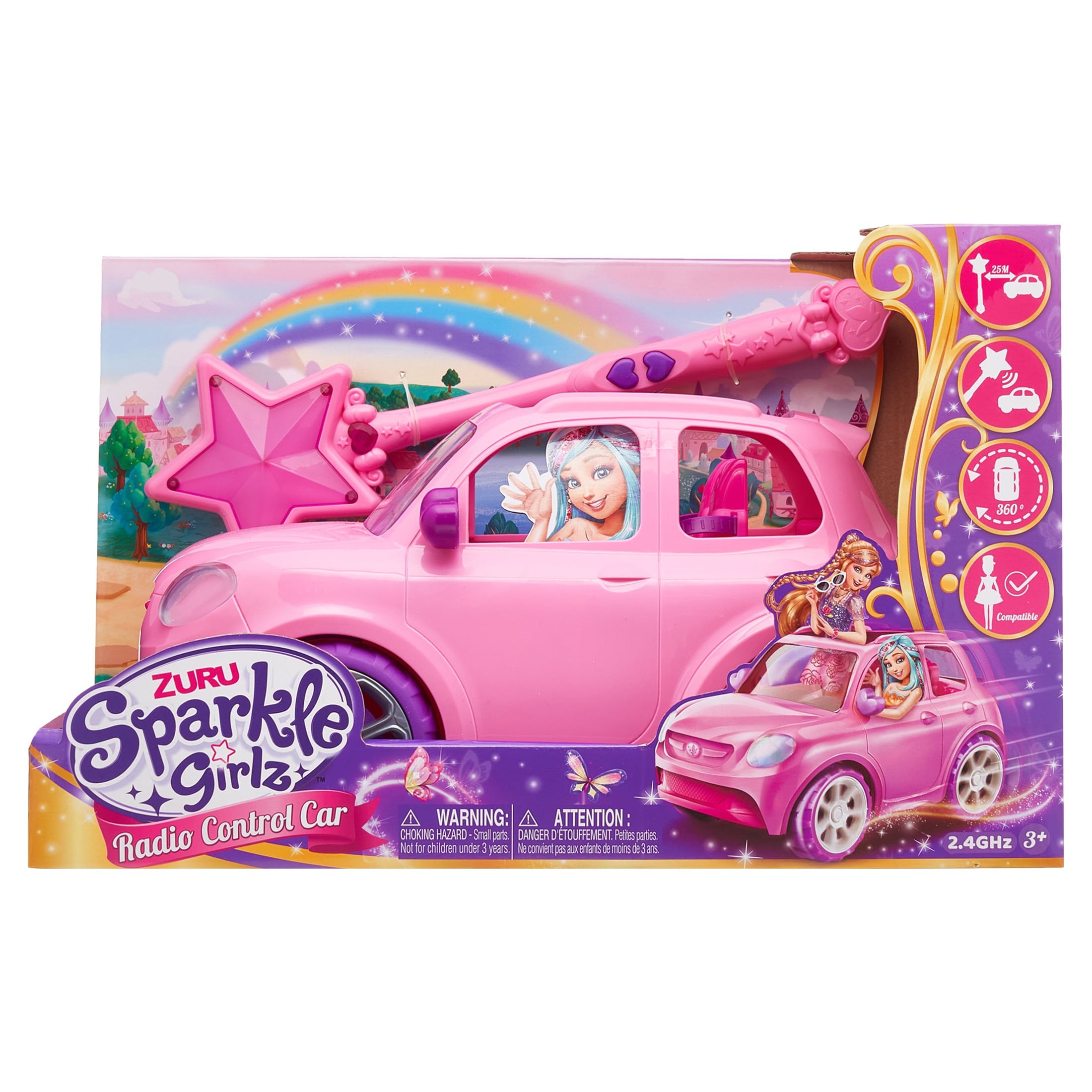 Sparkle Girlz Dolls Radio Control Car by ZURU for Children Ages 3 Plus - image 1 of 9