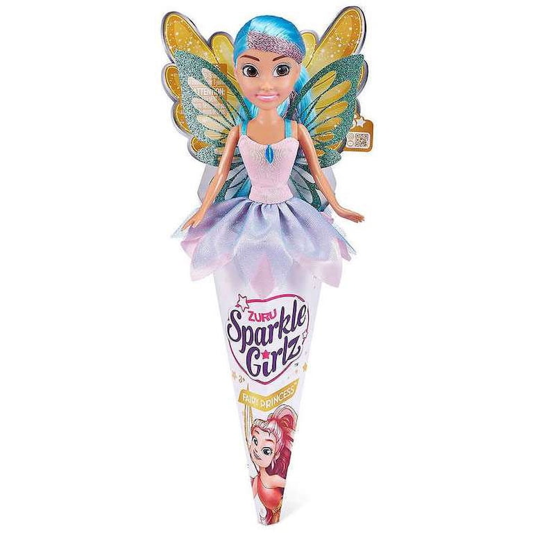 Sparkle Girlz Fantasy Shimmer Fashion Fairy Princess Blue Doll