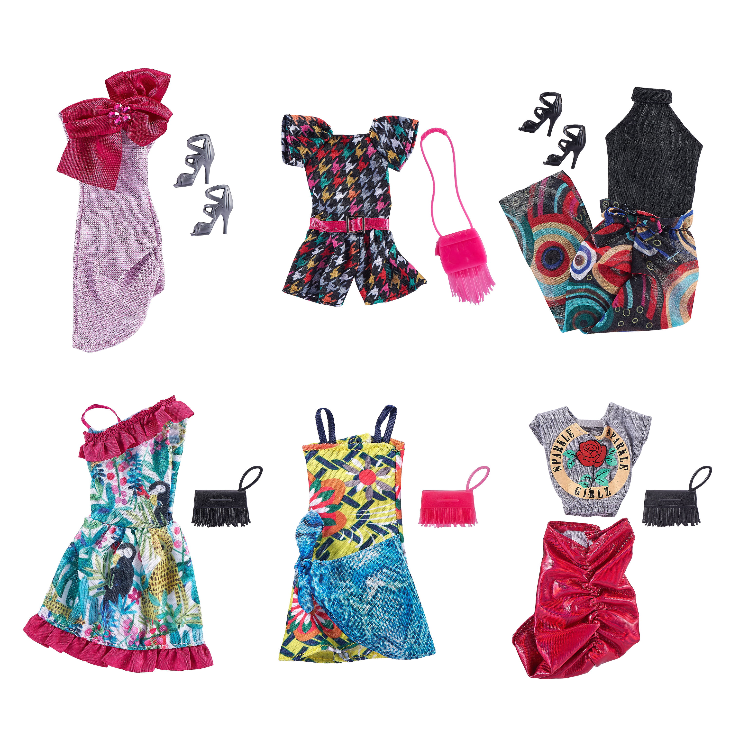 Anyone ever run across these Zuru Sparkle Girlz fashion packs? : r/Dolls