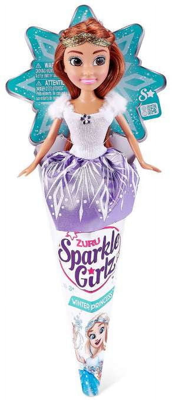 Sparkle Girlz Winter Princess Purple Doll