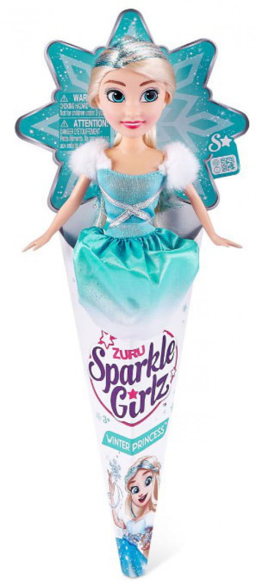 Sparkle Girlz Winter Princess Teal Doll - Walmart.com