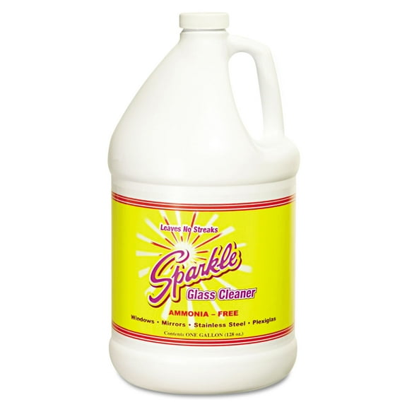 Sparkle Glass Cleaner 1gal Bottle Refill 4/Carton 20500CT