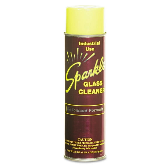 Sparkle Glass Cleaner 20oz Aerosol 12/Carton 20620CT