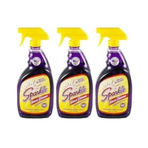 Sparkle Glass Cleaner Spray, Ammonia-Free Original Formula Glass Cleaner, Leaves No Streaks, 33.8 FL OZ Spray Bottle (Pack of 3)