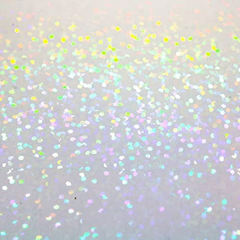 Sparkle Holographic Laminate, 12x12 Self-Adhesive Laminating Sheets Vinyl  for Cricut, Stickers, Trading Cards, Photos, Scrapbooking, Journals,  Planners by Turner Moore Edition (Transparent, 5-Pack) 
