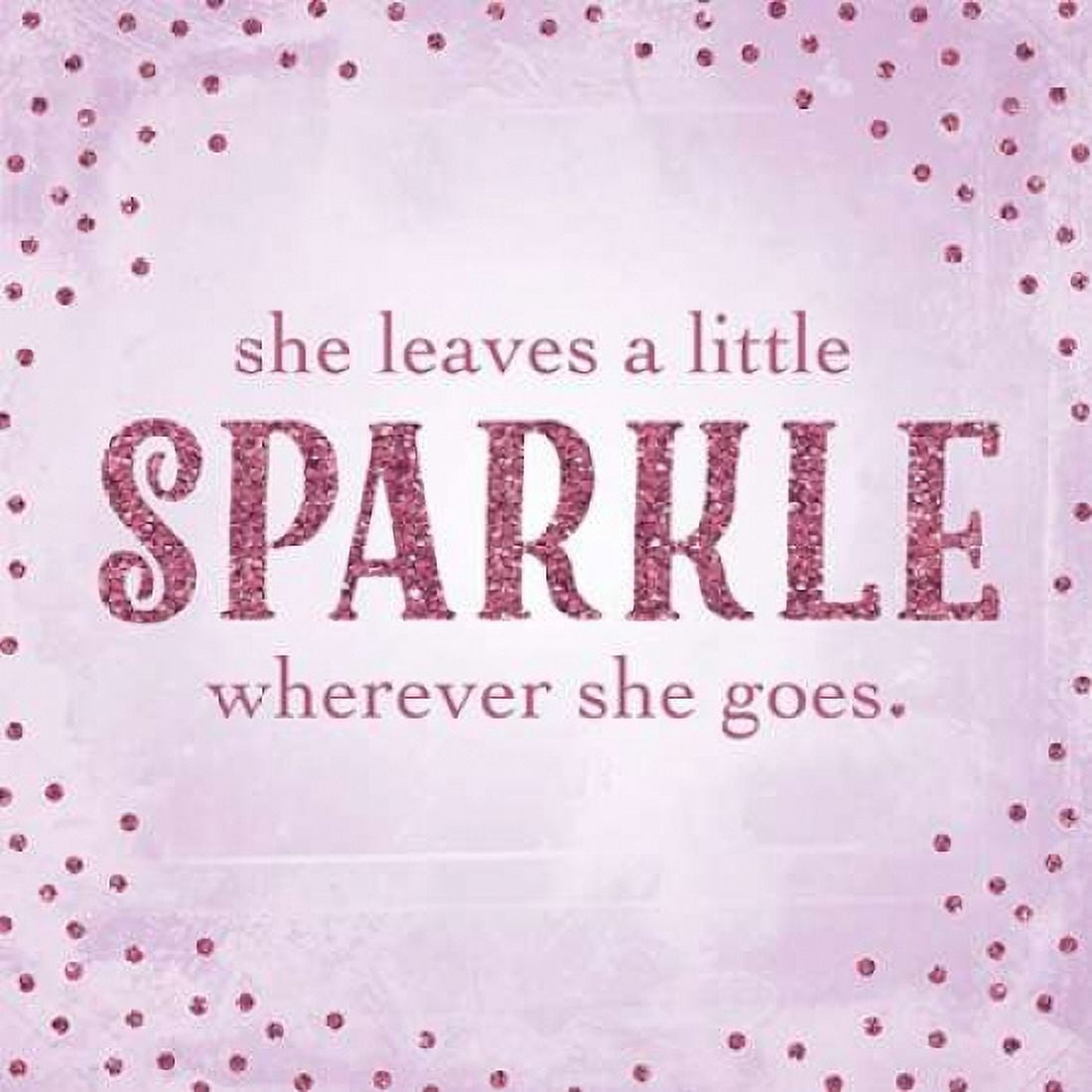 Sparkle II Canvas Art - Aubree Perrenoud (24 x 24)