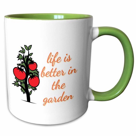 3drose, Sparkle Image with Text of You Are Magic, 11oz Two-tone Green Mug