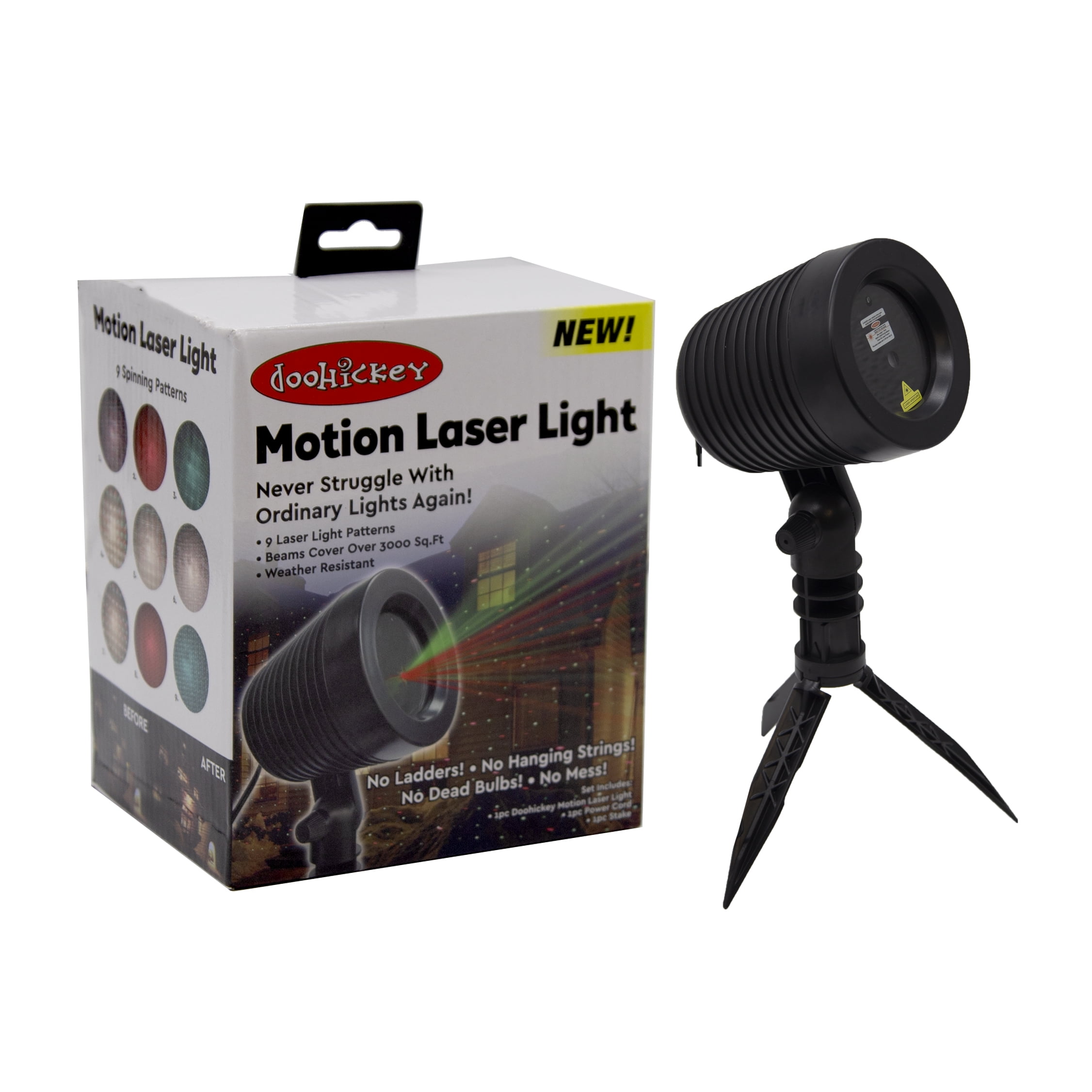 Sparkle Laser Light Show Motion Laser Light Holiday Light Decoration