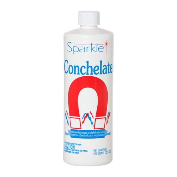 Sparkle Liquid Conchelate Demineralizers Metal Remover for Swimming Pools - Up to 16,000 Gallons - 3060