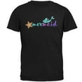 thumbnail image 1 of Sparkle Mermaid Mens T Shirt Black LG, 1 of 1