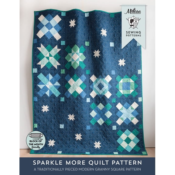 Sparkle More Quilt Pattern by Melissa Mortenson