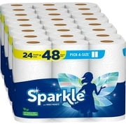 Sparkle  Pick-A-Size  Paper Towels, 24 Double Rolls = 48 Regular Rolls