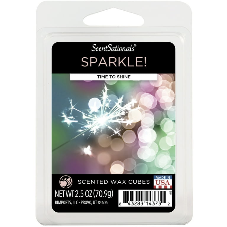 Sparkle! Scented Wax Melts, ScentSationals, 2.5 oz (1-Pack)