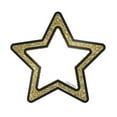 Sparkle + Shine Gold Glitter Stars CutOuts, Pack of 36