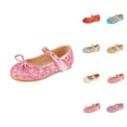 thumbnail image 1 of Sparkle Shoes Ballet Flats for Girls Princess Party Girls Shoes Soft and Wear Resistant for Wedding Flower Girl Sequins Fine Glitter Bow Girl Princess Shoes, 1 of 5
