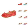 thumbnail image 1 of Sparkle Shoes Ballet Flats for Girls Princess Party Girls Shoes Soft and Wear Resistant for Wedding Flower Girl Sequins Fine Glitter Bow Girl Princess Shoes, 1 of 7