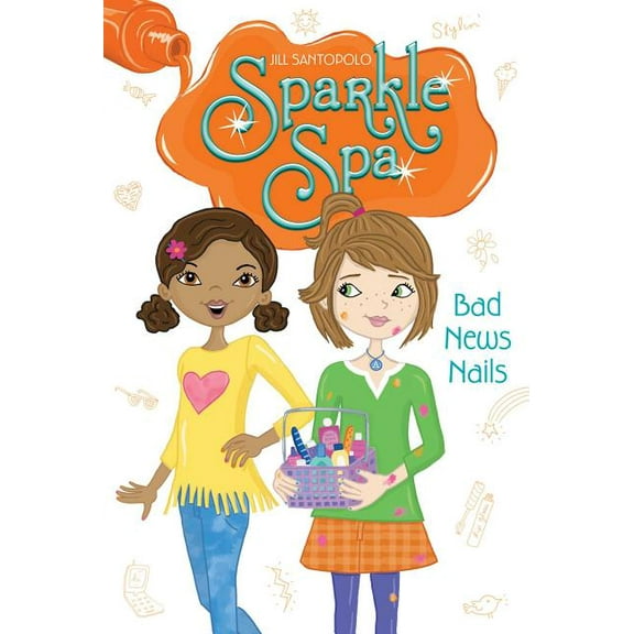 Sparkle Spa: Bad News Nails (Series #5) (Paperback)
