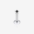 thumbnail image 1 of Sparkle Star Top Internally Threaded Labret, 1 of 2