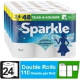 thumbnail image 1 of Sparkle Tear-a-Square Paper Towels, 24 Double Rolls, 1 of 12