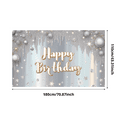 thumbnail image 1 of Sparkle Theme Birthday Banner Glitter Decoration Birthday Party Backdrop for Celebration Event Indoor Use Party Decoration, 1 of 7