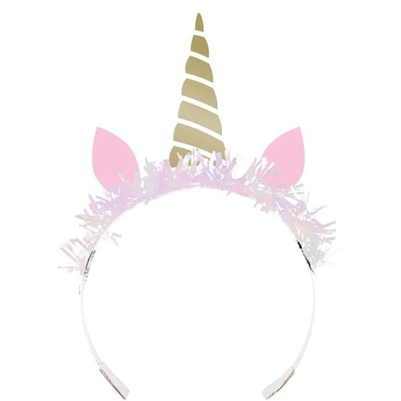 Sparkle Unicorn Tiaras, 8 Count
