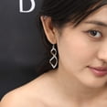thumbnail image 1 of Sparkle with Spiral Dangle Earrings, 1 of 6
