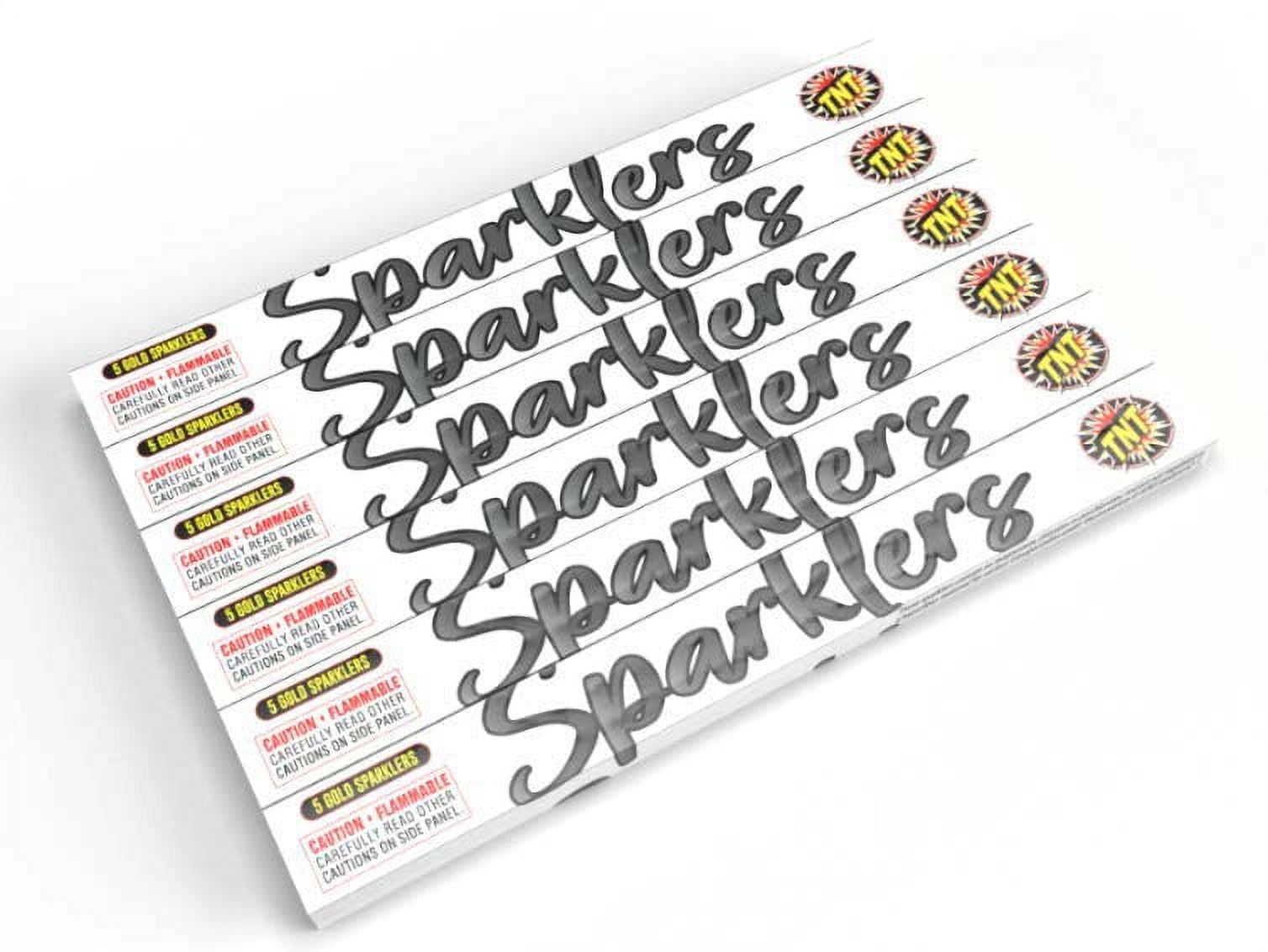Sparklers, TNT Fireworks, Gold Sparklers