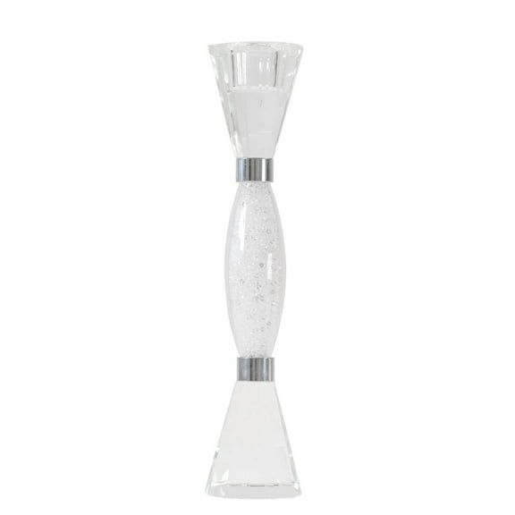 Sparkles Home Crystal-Filled Candlestick