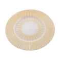 thumbnail image 1 of Sparkles Home  Venezia Glass Charger Plate Gold, 1 of 5