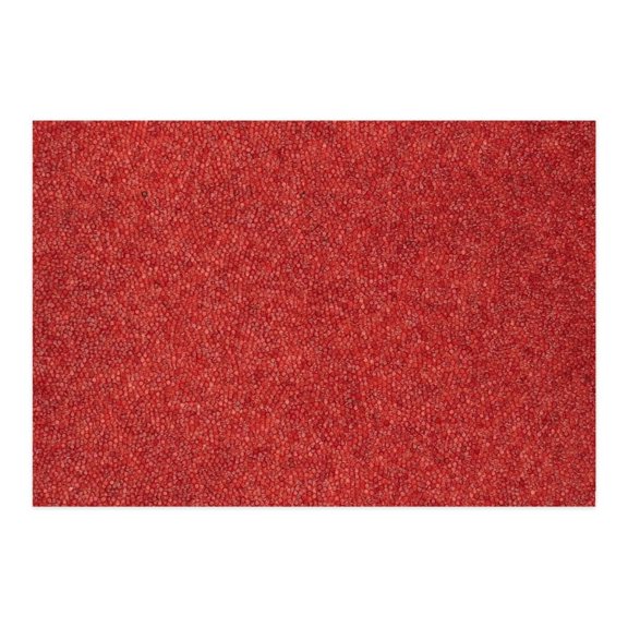 Sparkles Home  Luminous Rectangle Rhinestone Placemat Red