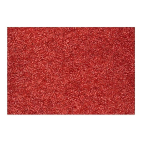 Sparkles Home Luminous Rectangle Rhinestone Placemat Red
