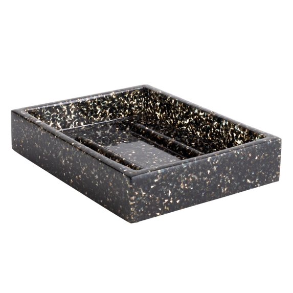 Sparkles Home Luminous Rhinestone Soap Dish Charcoal
