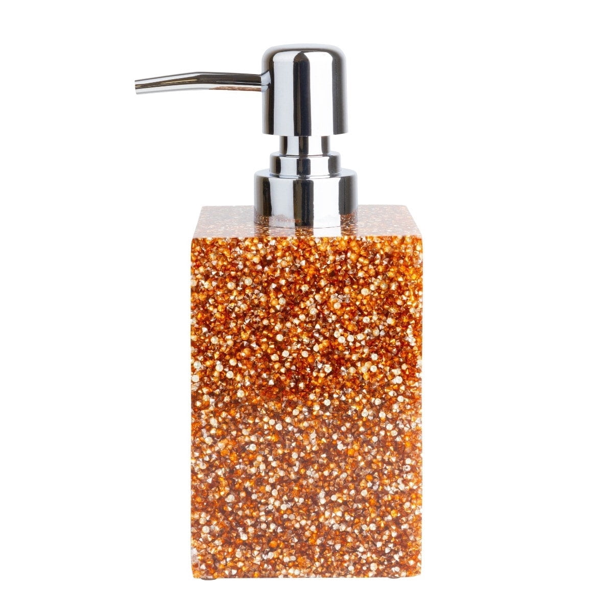 Sparkles Home  Luminous Rhinestone Soap Dispenser Topaz