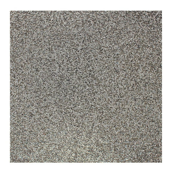 Sparkles Home Luminous Square Rhinestone Placemat Charcoal