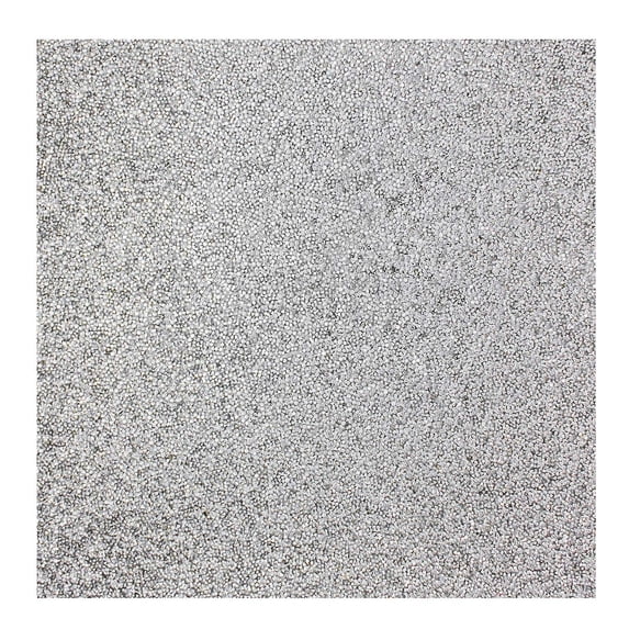 Sparkles Home Luminous Square Rhinestone Placemat Silver