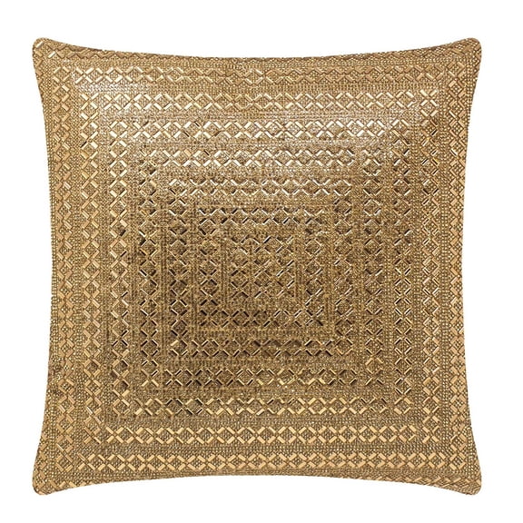 Sparkles Home Madison Avenue Rhinestone Pillow Gold 16x16