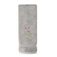 thumbnail image 1 of Sparkles Home  Rhinestone Candy Cane Hand Towel Gray, 1 of 5