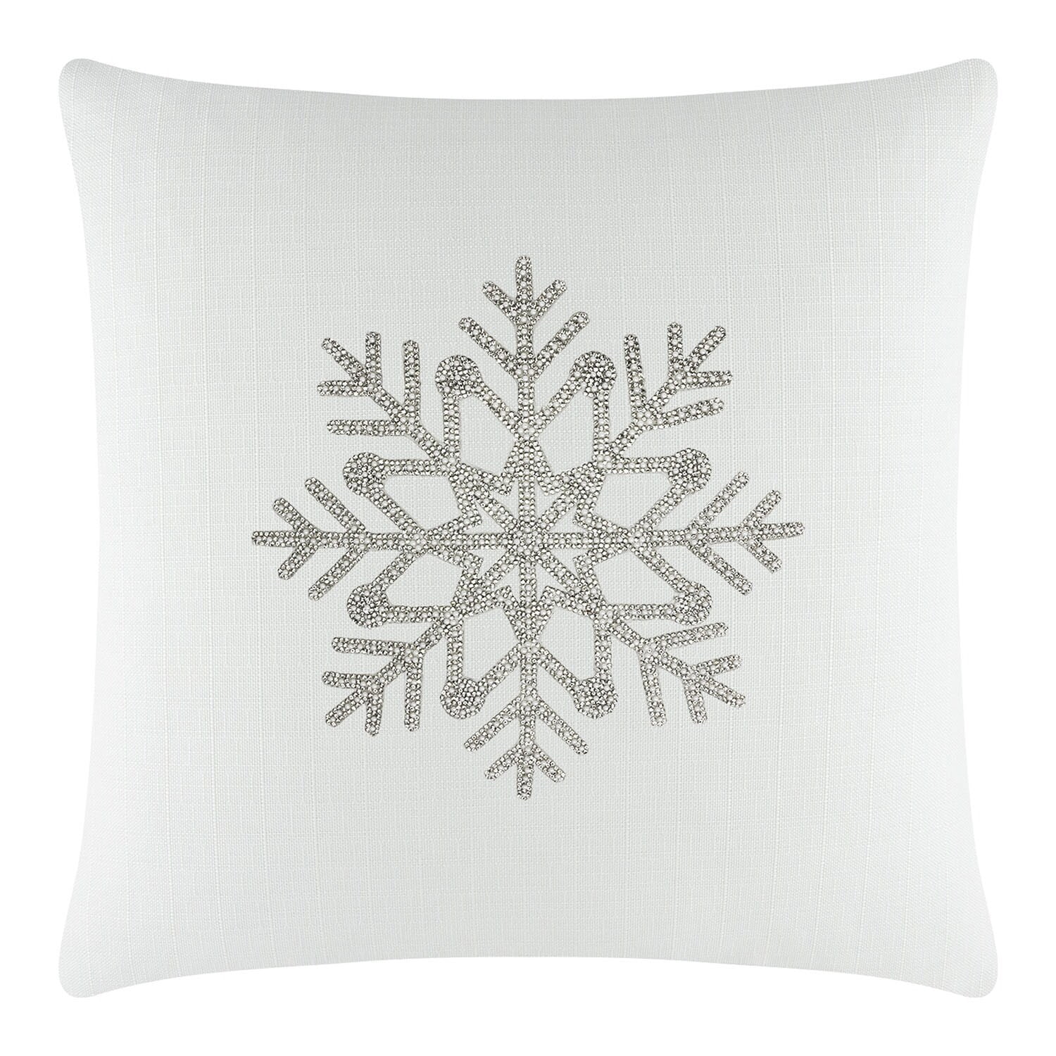 Sparkles Home Snowflake Throw Pillow