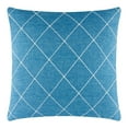 thumbnail image 1 of Sparkles Home  Rhinestone X Pillow Aqua, 1 of 5