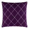 thumbnail image 1 of Sparkles Home  Rhinestone X Pillow Purple, 1 of 5