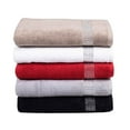 thumbnail image 1 of Sparkles Home  Stripe Rhinestone Bath Towel White, 1 of 5
