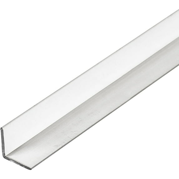 Outwater Plastics 520-CL 1/2 Inch X 1/2 Inch X 3/64 (.047) Inch Thick Clear Butyrate Clear Plastic Even Leg Angle Moulding 48 Inch Lengths (Pack of 3)