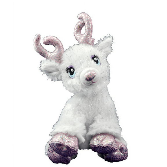 Sparkles the Reindeer Plush Toy Skin, DIY 8" Toy Kits with Hand Stuffing Fiber Filling, Make Your Own Toy No-Sew Bear Craft for School, Kids & Adults, Great for Fun Activities