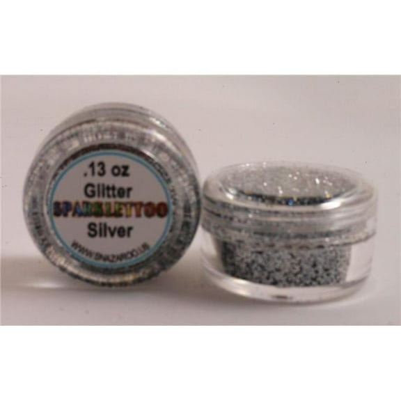 Sparklettoo GL-5GSILVER 0.13 oz Glitter, Silver